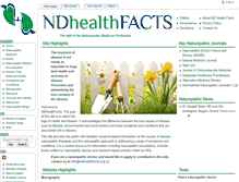 Tablet Screenshot of ndhealthfacts.org